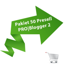Pakiet 50 Presell PRO | Blogger 2